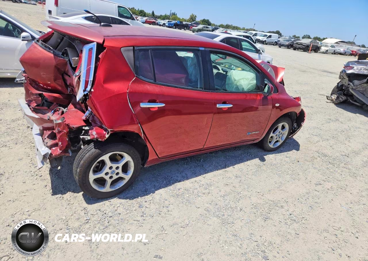 2012 Nissan Leaf Sv VIN:JN1AZ0CP5CT016817 - 3