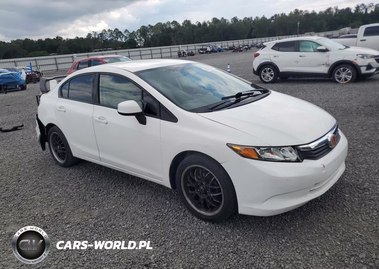 2012 Honda Civic Lx VIN:JHMFB2F5XCS000114 - 4