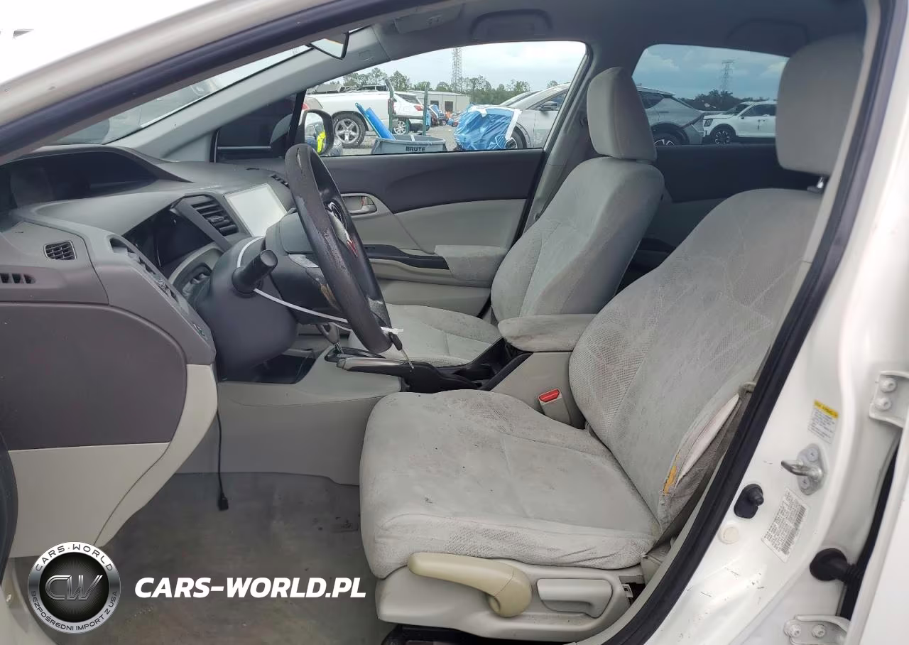 2012 Honda Civic Lx VIN:JHMFB2F5XCS000114 - 7