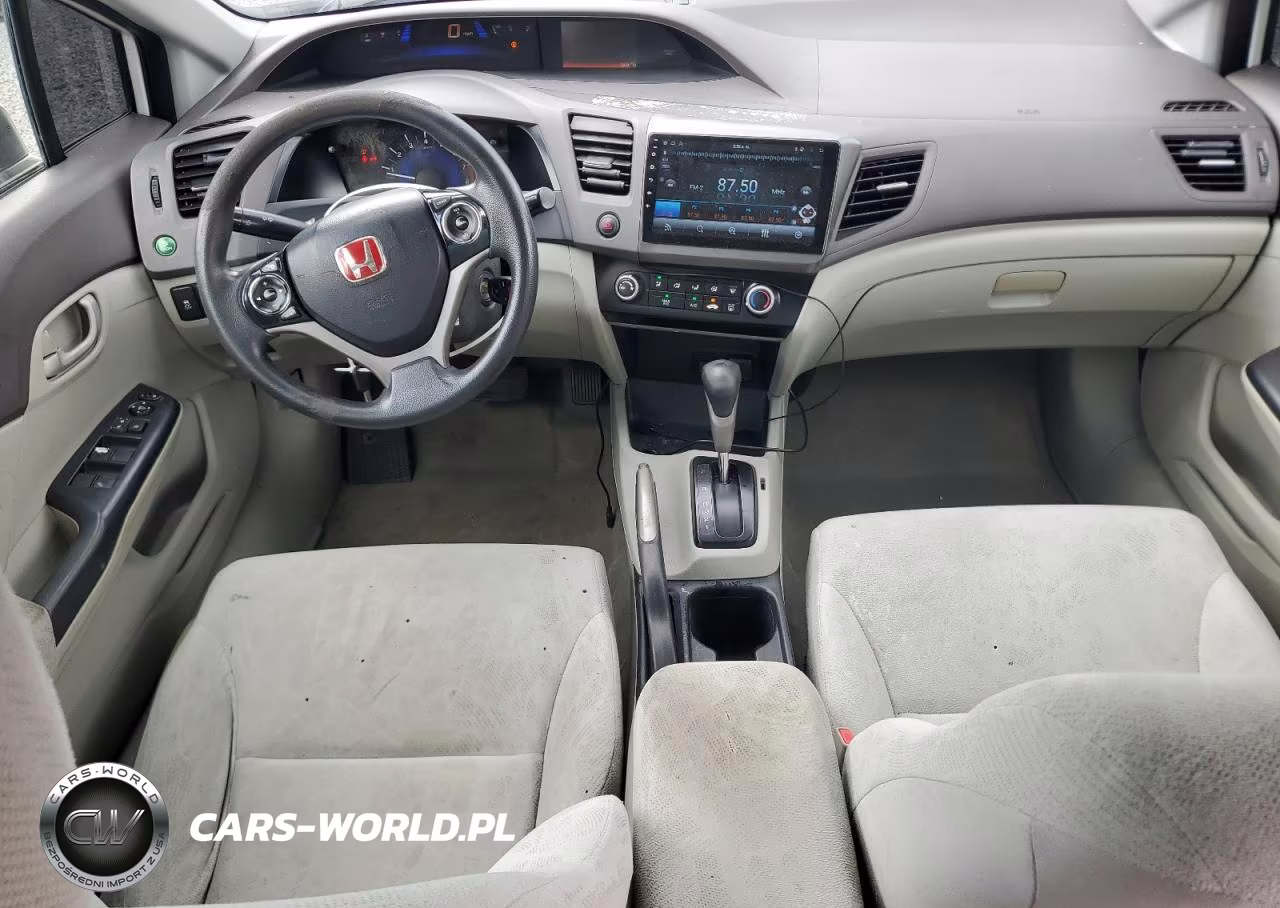 2012 Honda Civic Lx VIN:JHMFB2F5XCS000114 - 8