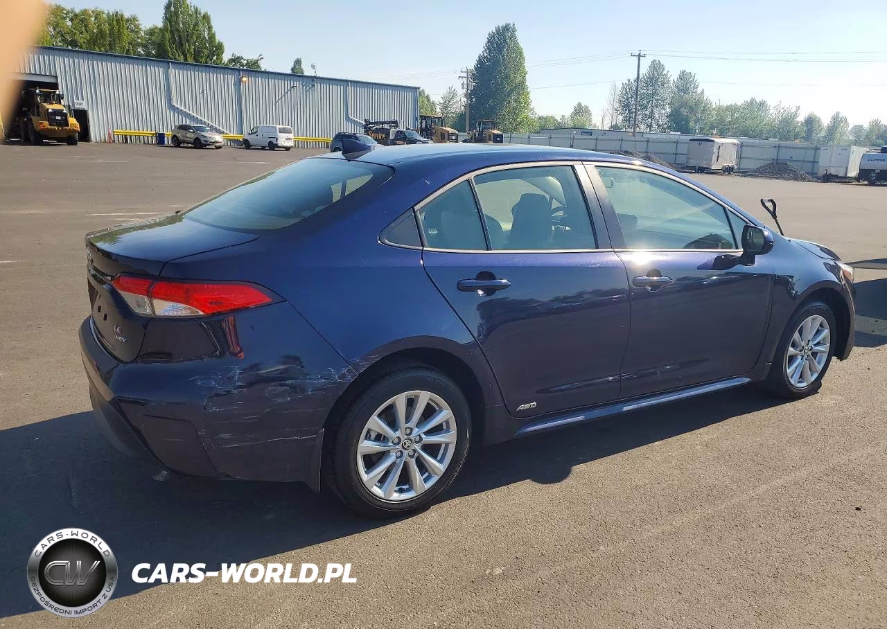 2025 Toyota Corolla Hybrid Le VIN:JTDBDMHE3S3016604 - 3