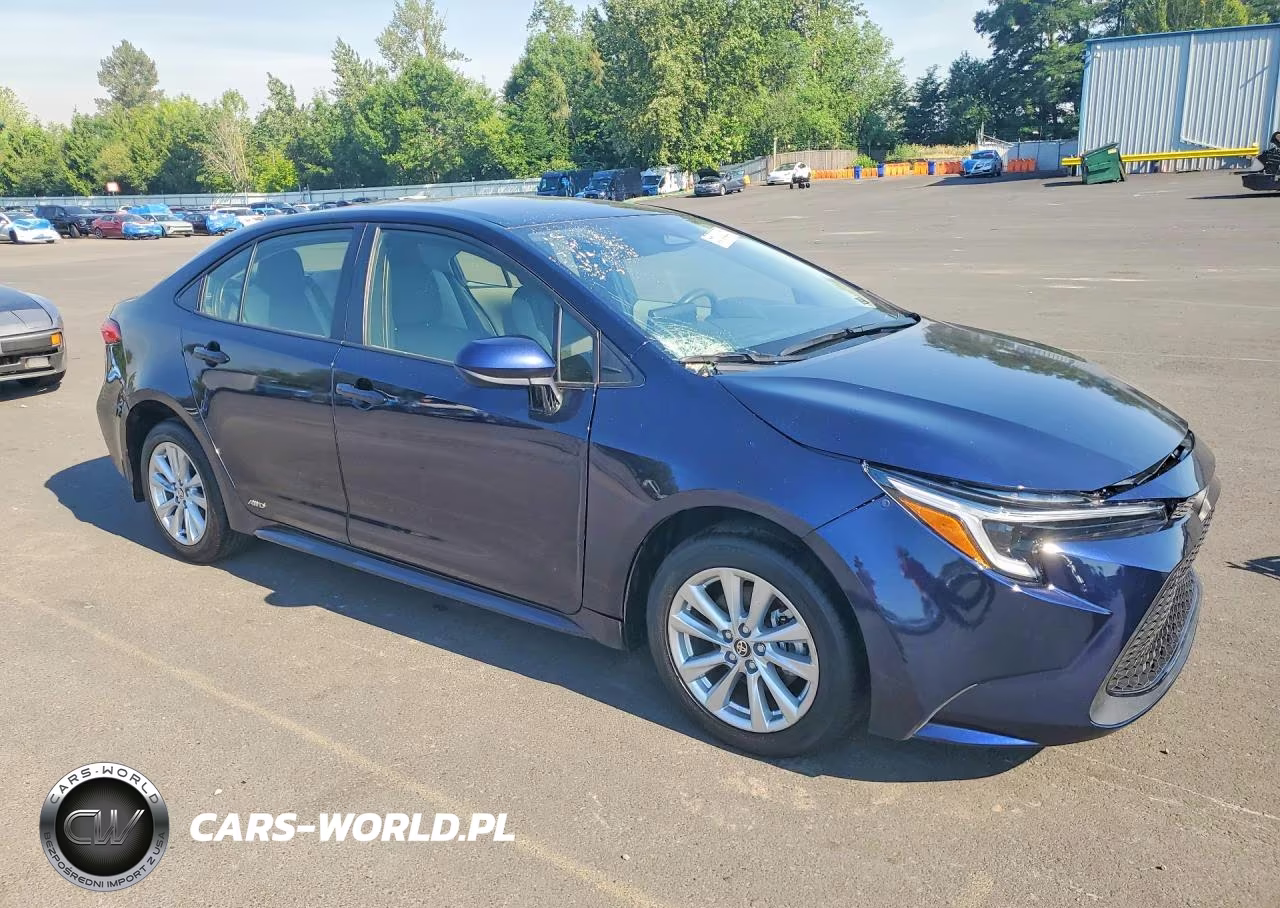 2025 Toyota Corolla Hybrid Le VIN:JTDBDMHE3S3016604 - 4