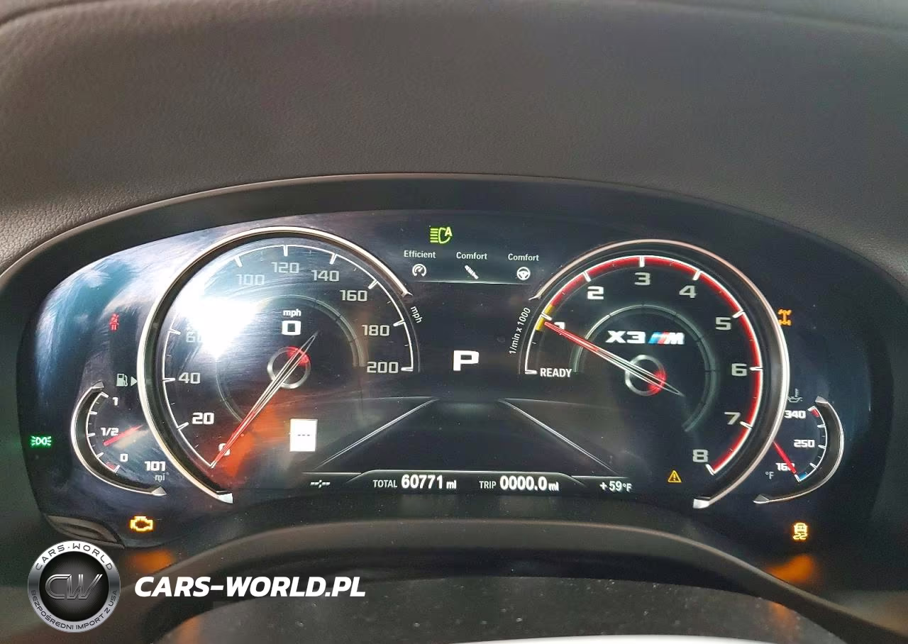 2020 BMW X3 M Competition VIN:5YMTS0C07L9B47347 - 9