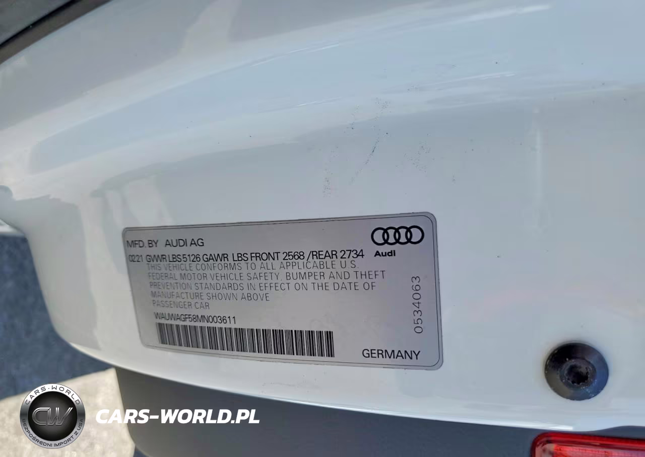 2021 Audi A5 Premium Plus 45 VIN:WAUWAGF58MN003611 - 12