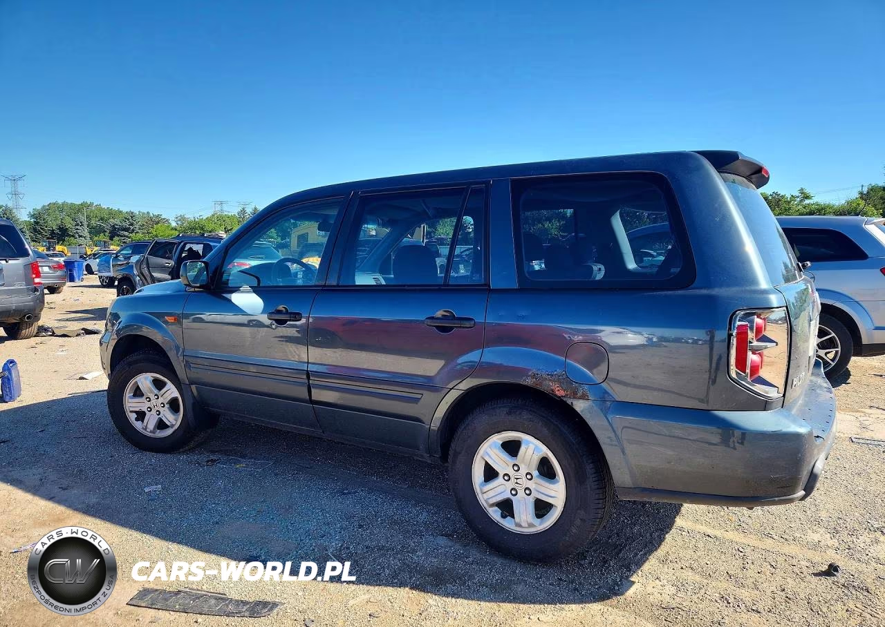 2006 Honda Pilot Lx VIN:5FNYF28166B002047 - 2