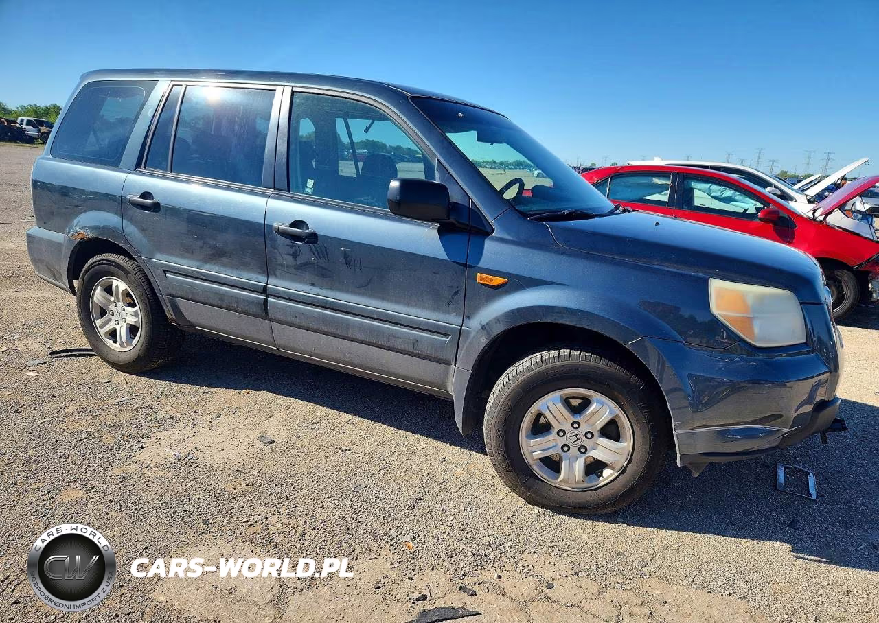 2006 Honda Pilot Lx VIN:5FNYF28166B002047 - 4