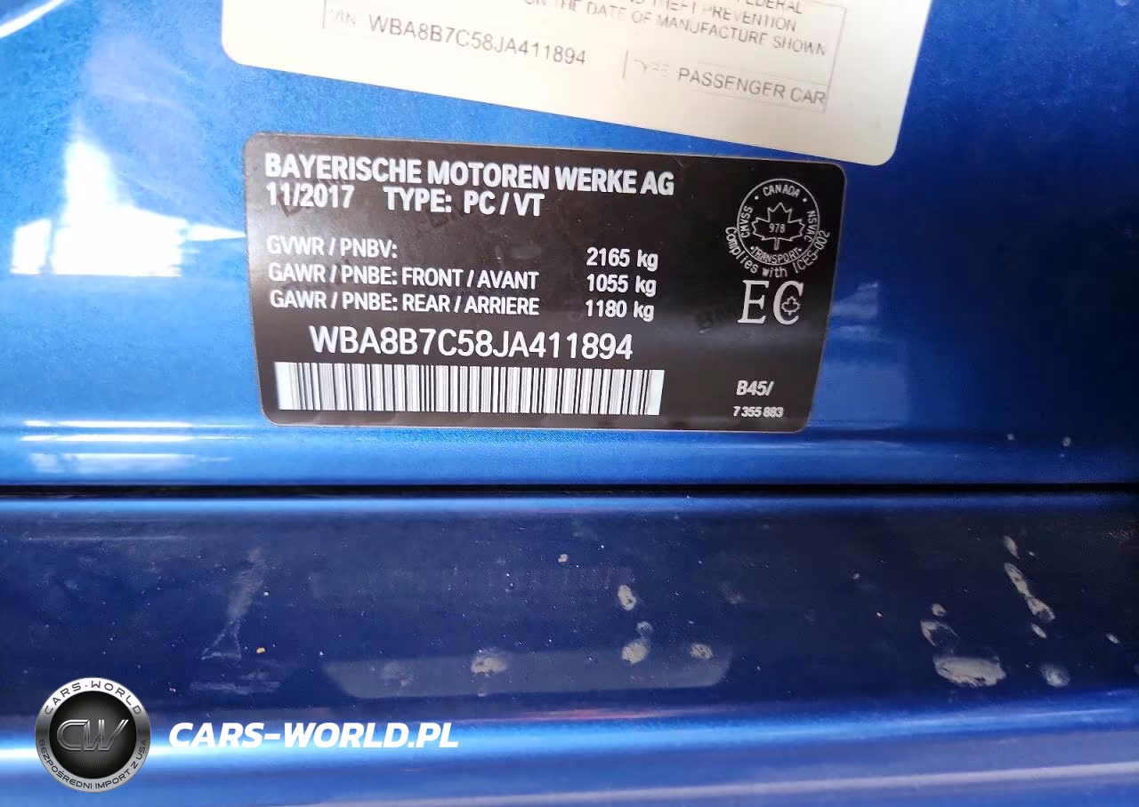 2018 BMW 340 Xi VIN:WBA8B7C58JA411894 - 12