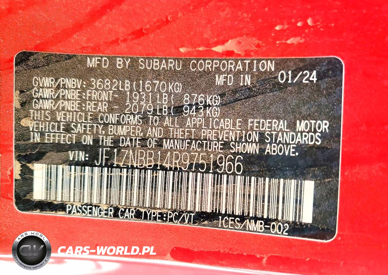 2024 Toyota Gr86 Base VIN:JF1ZNBB14R9751966 - 12