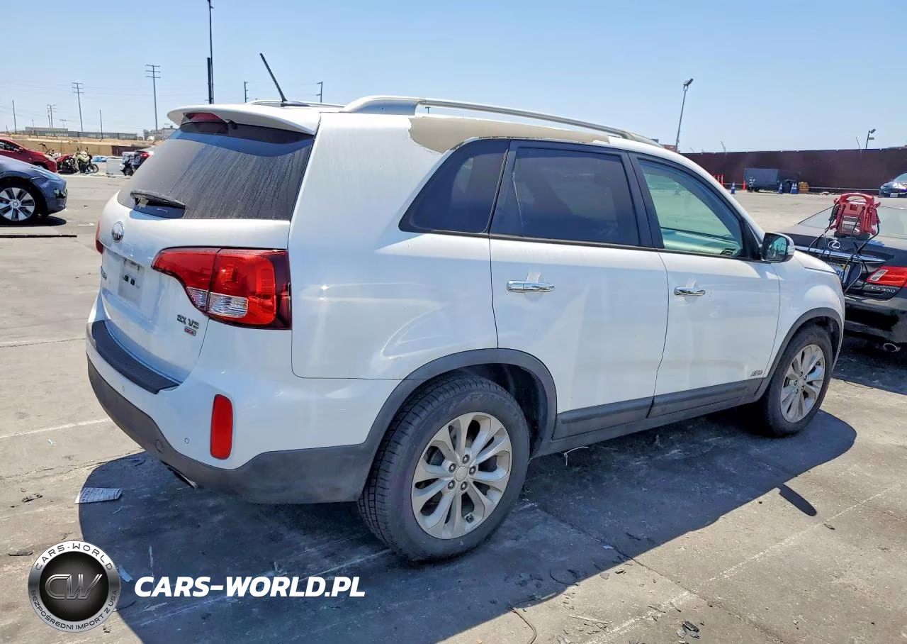 2014 Kia Sorento Ex VIN:5XYKUDA7XEG469145 - 3