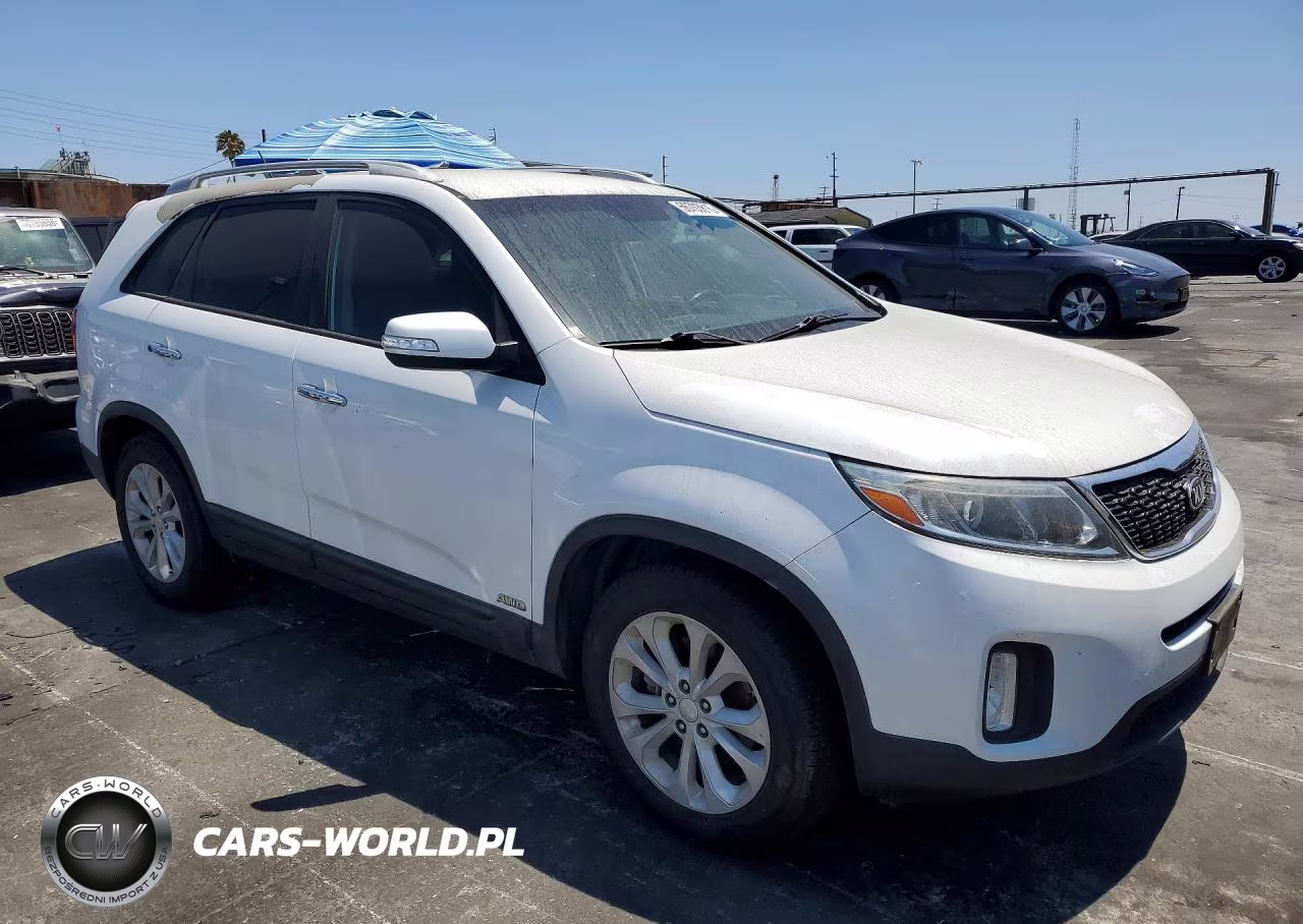2014 Kia Sorento Ex VIN:5XYKUDA7XEG469145 - 4