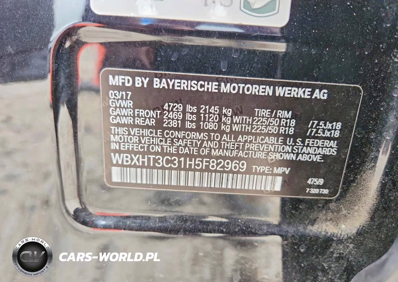 2017 BMW X1 xDrive28I VIN:WBXHT3C31H5F82969 - 12