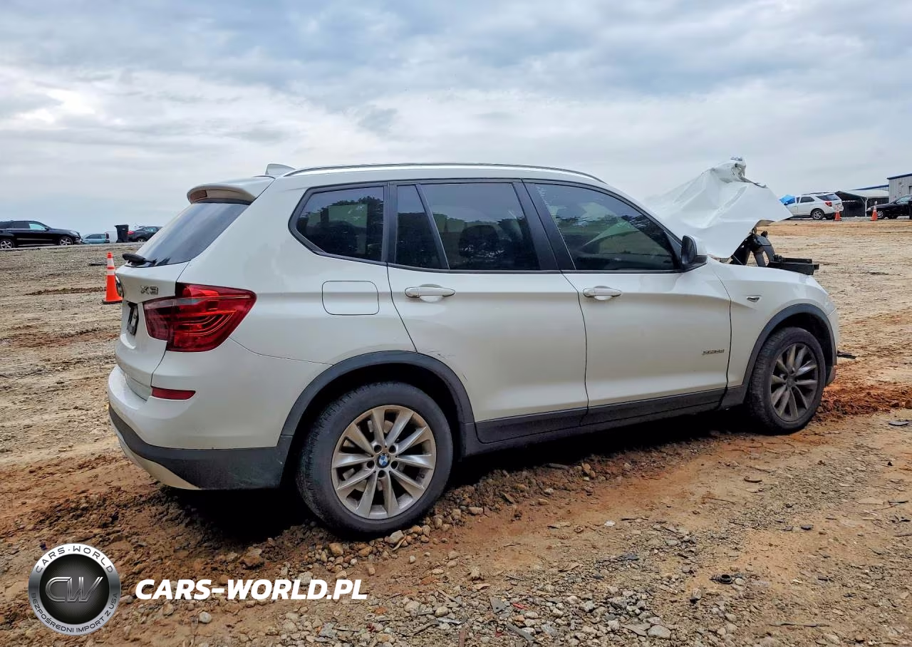 2016 BMW X3 xDrive28I VIN:5UXWX9C57G0D69970 - 3