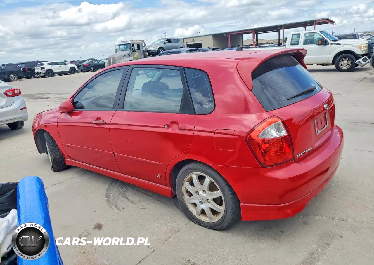 2006 Kia Spectra Spectra5 VIN:KNAFE161765322693 - 2
