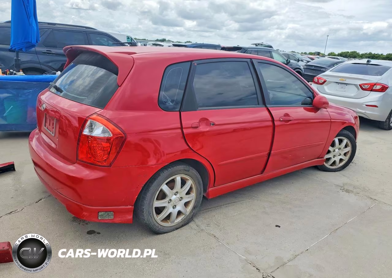 2006 Kia Spectra Spectra5 VIN:KNAFE161765322693 - 3