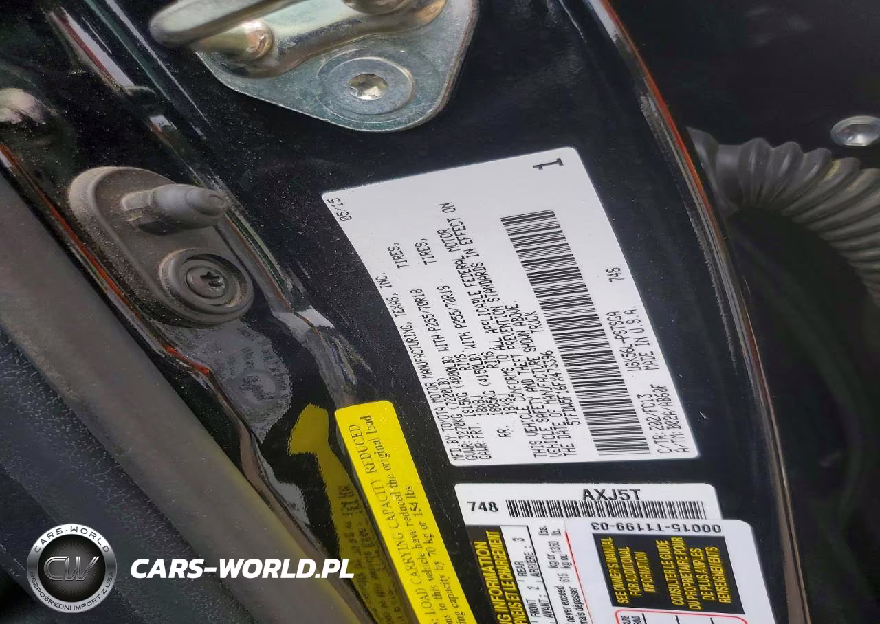 2015 Toyota Tundra Sr5 VIN:5TFDW5F16FX473396 - 12