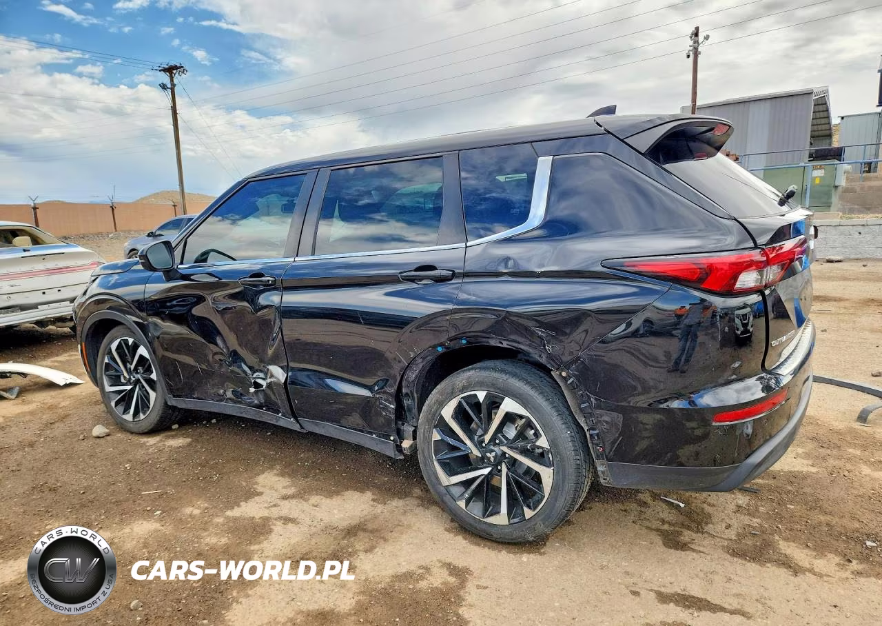 2022 Mitsubishi Outlander Es VIN:JA4J4TA82NZ074192 - 2