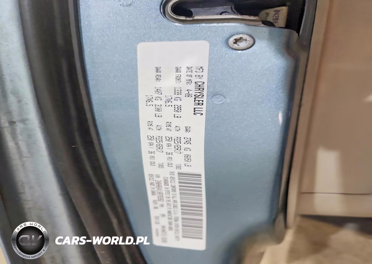 2008 Chrysler Town & Country Limited VIN:2A8HR64X18R769362 - 13