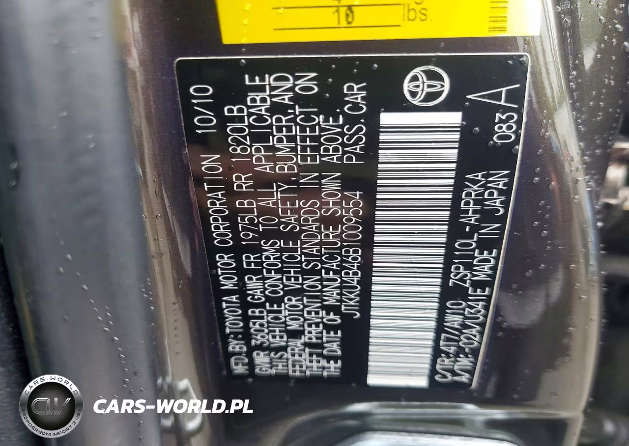 2011 Scion Xd Release Series 3.0 VIN:JTKKU4B46B1009554 - 13
