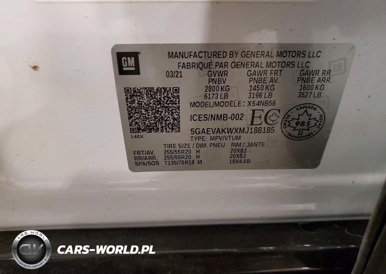 2021 Buick Enclave Essence VIN:5GAEVAKWXMJ188185 - 14