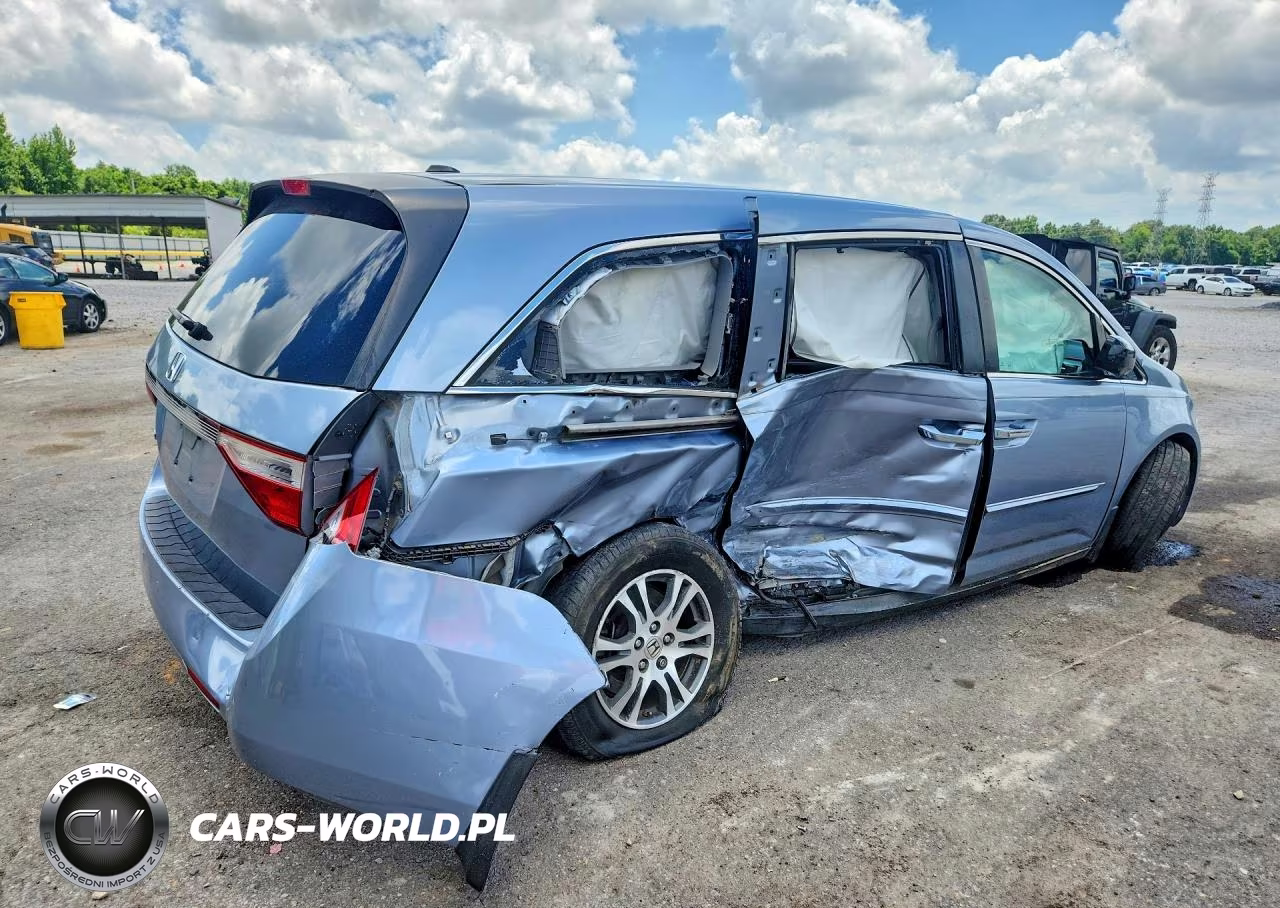 2012 Honda Odyssey Exl VIN:5FNRL5H63CB105934 - 3