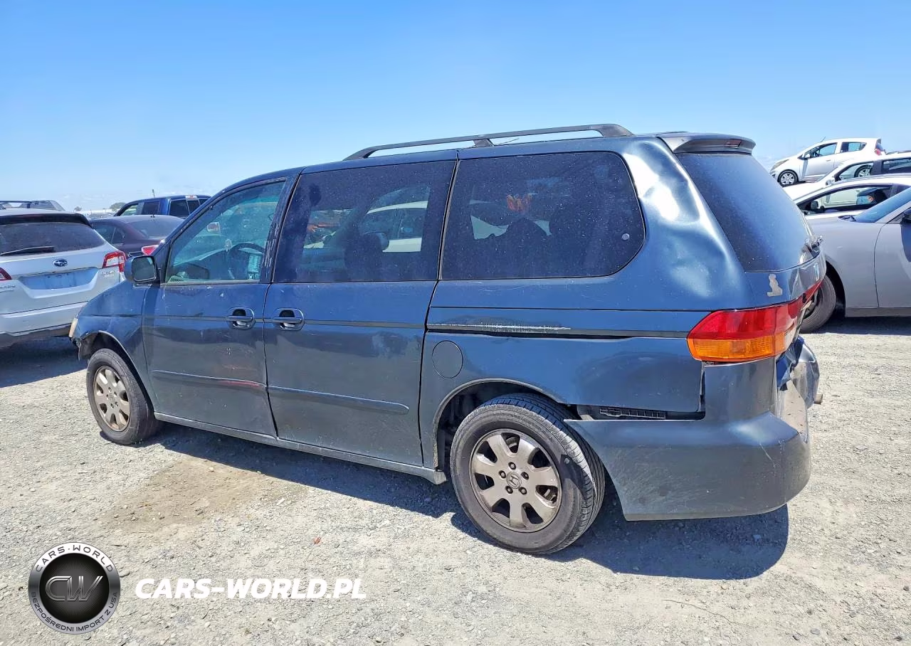 2004 Honda Odyssey Exl VIN:5FNRL18074B033626 - 2