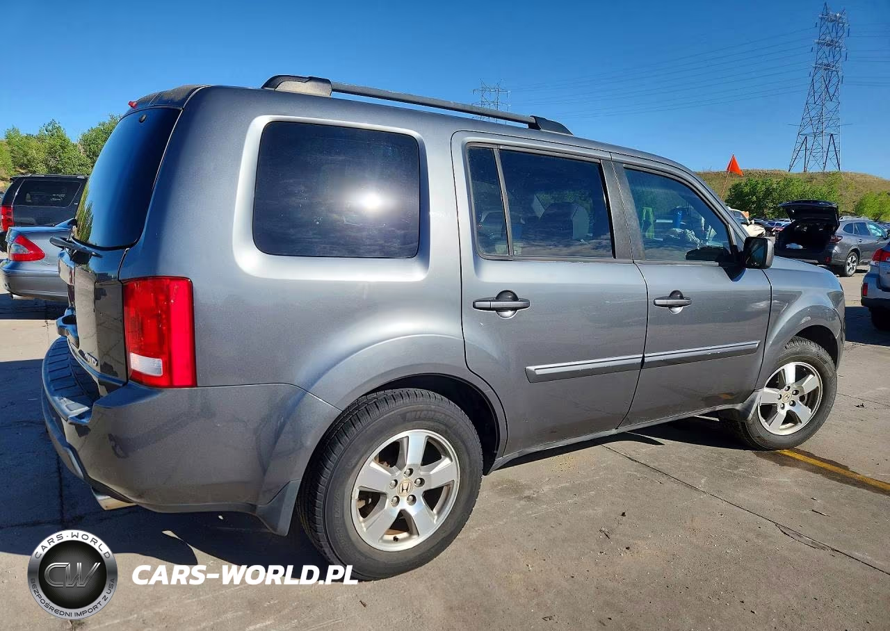 2010 Honda Pilot Ex VIN:5FNYF4H47AB031538 - 3