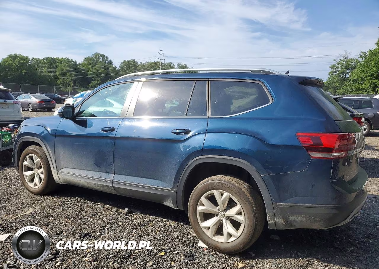 2018 Volkswagen Atlas Se VIN:1V2LR2CA0JC542751 - 2