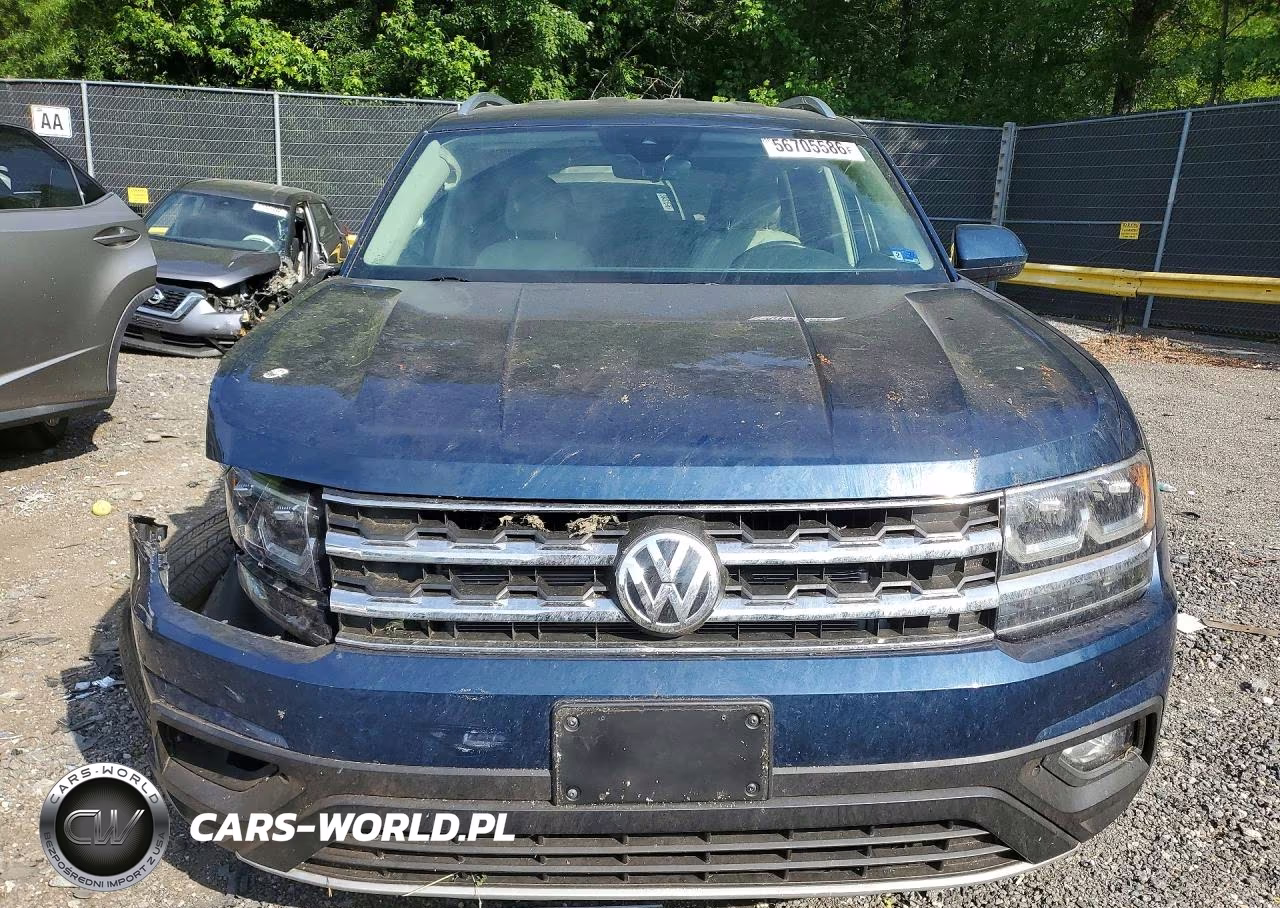 2018 Volkswagen Atlas Se VIN:1V2LR2CA0JC542751 - 5