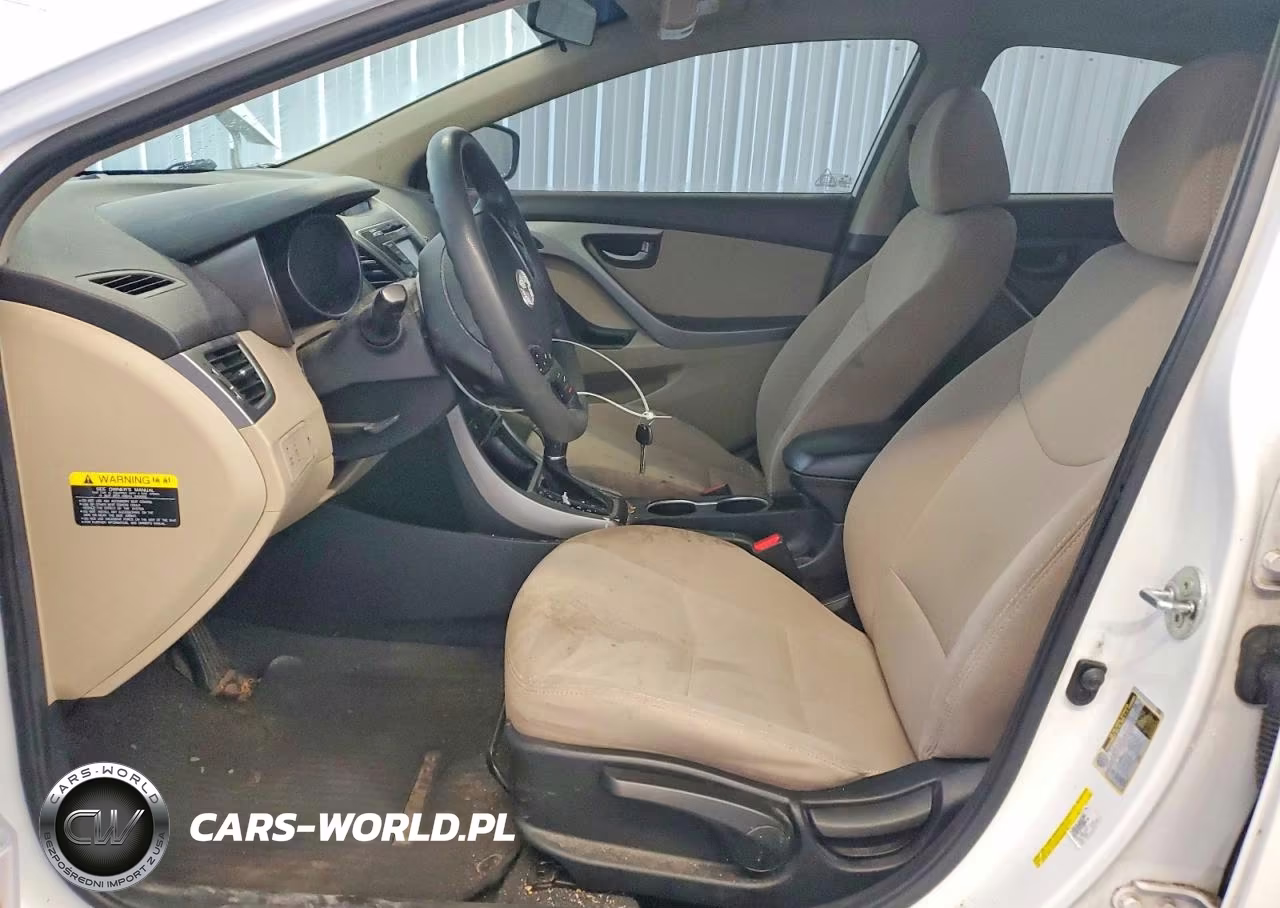 2014 Hyundai Elantra Se VIN:5NPDH4AE1EH457390 - 7