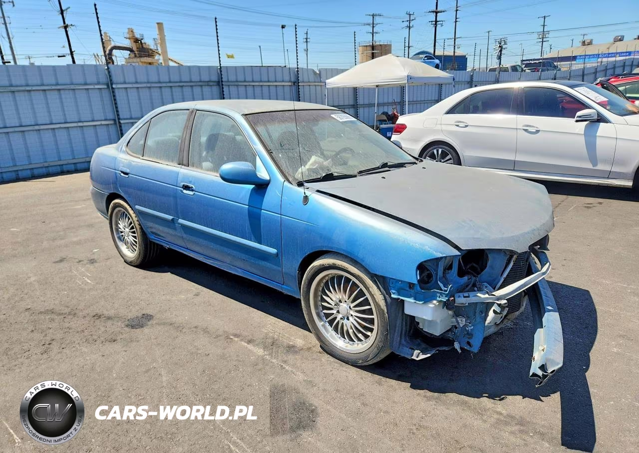 2003 Nissan Sentra Xe VIN:3N1CB51D13L777299 - 4