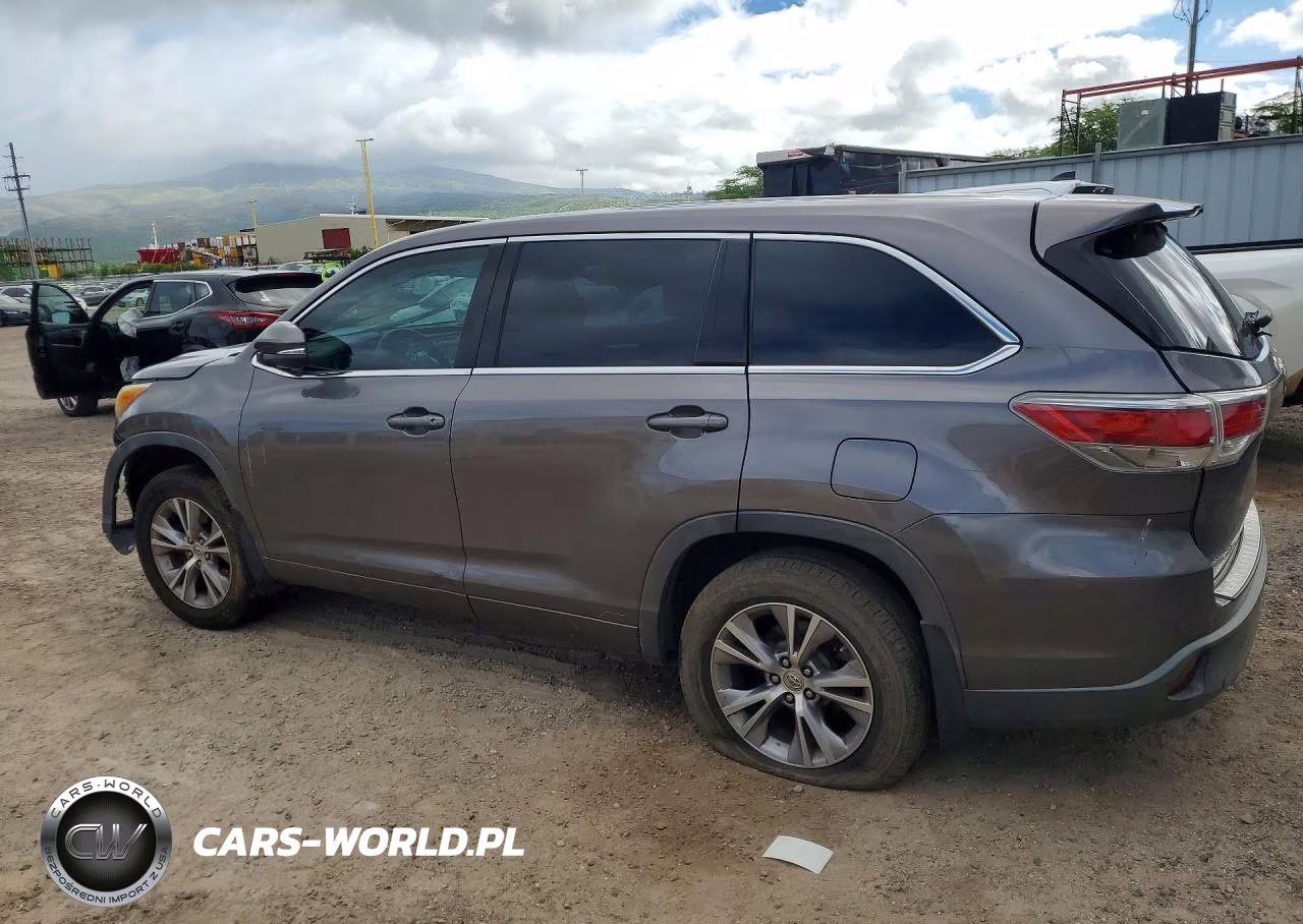 2014 Toyota Highlander Le VIN:5TDZKRFH3ES037499 - 2