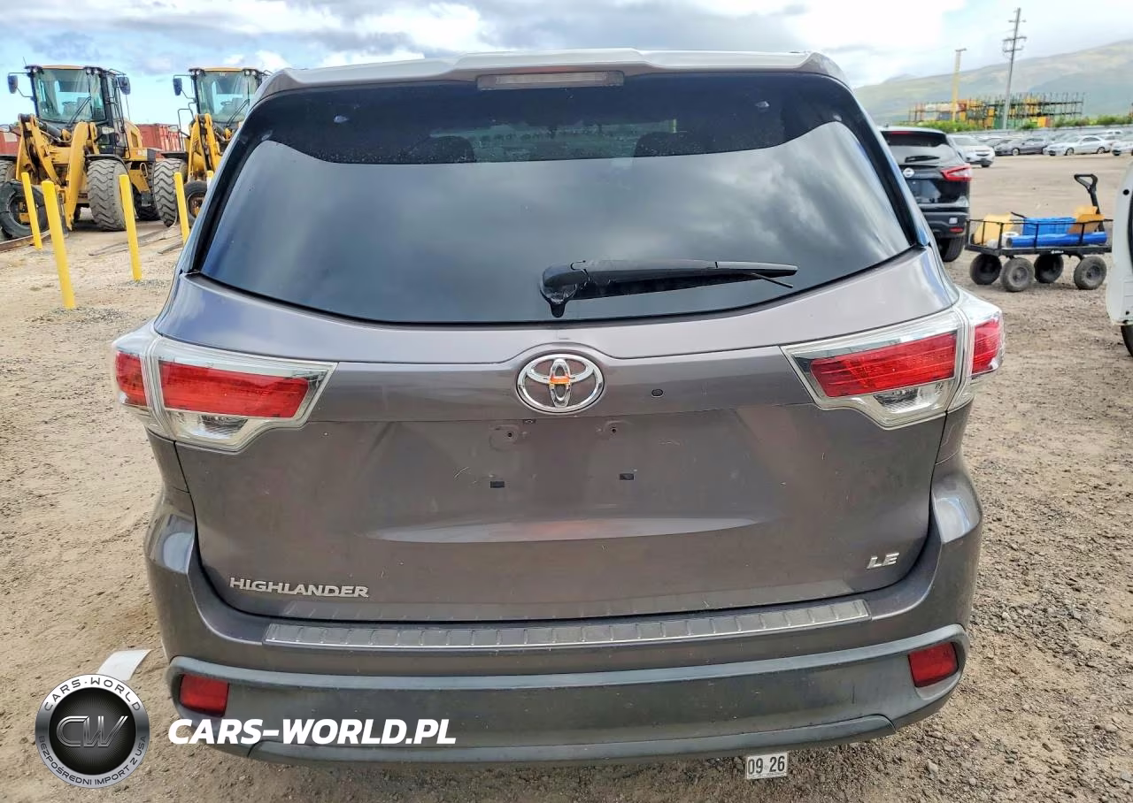 2014 Toyota Highlander Le VIN:5TDZKRFH3ES037499 - 6