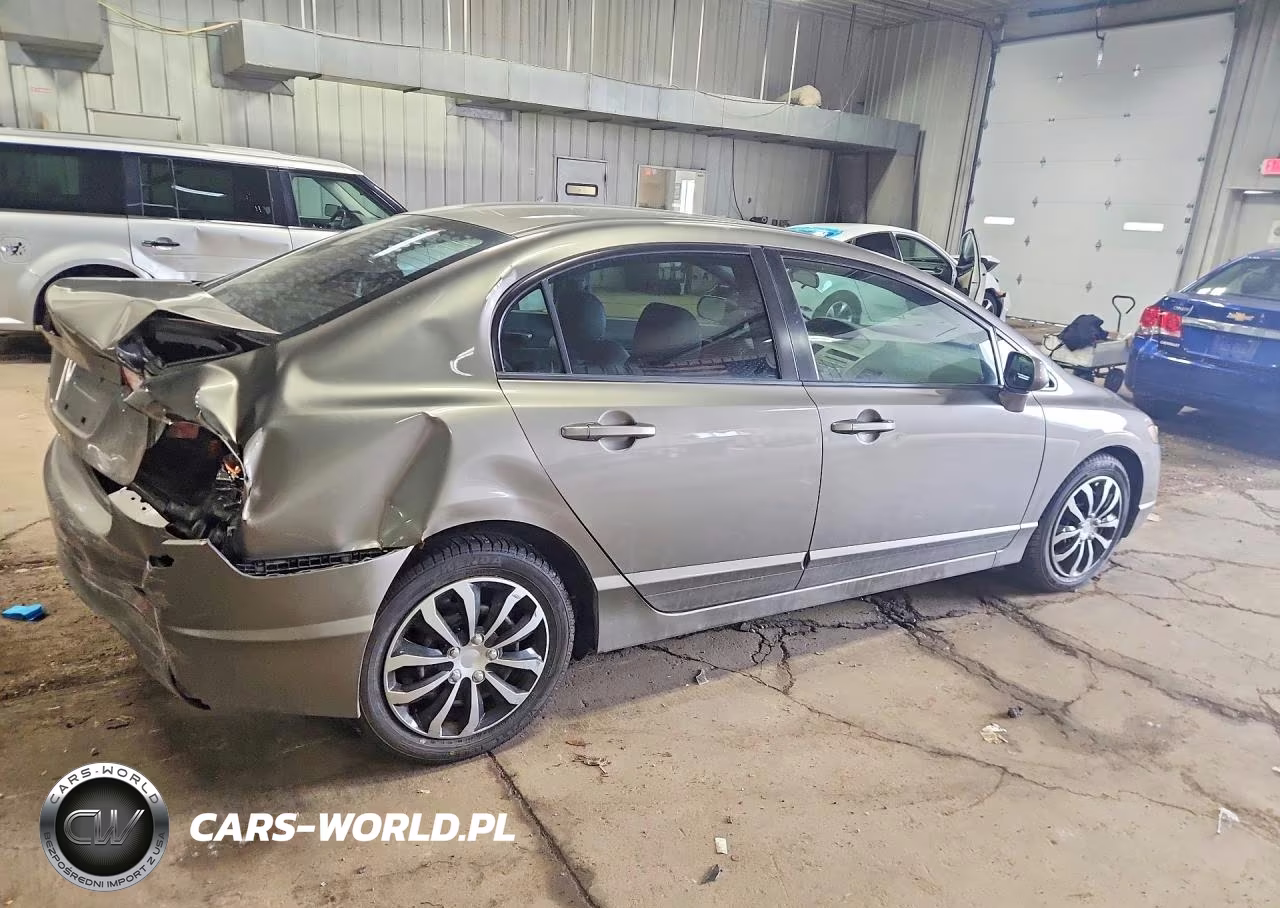 2008 Honda Civic Lx VIN:2HGFA16558H339202 - 3