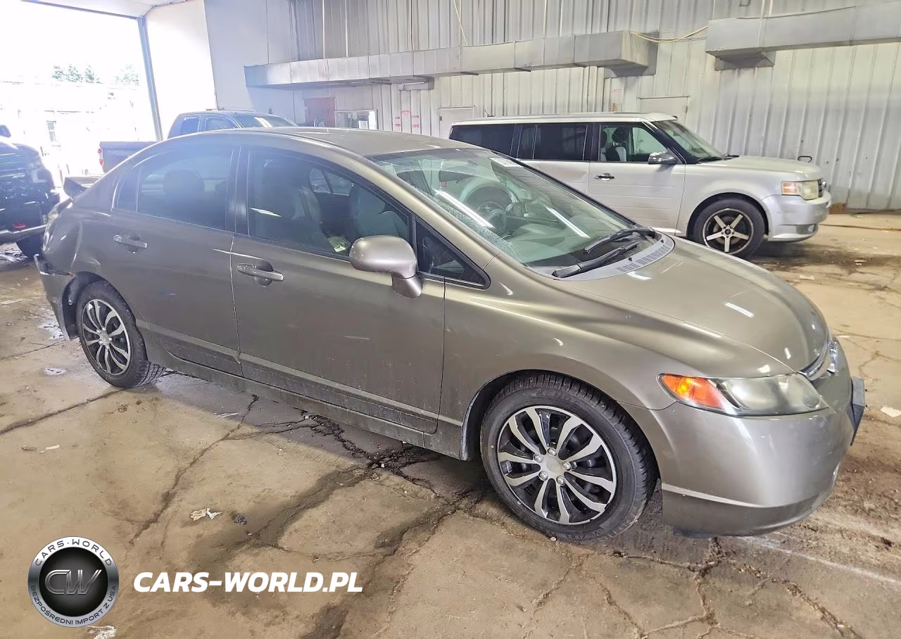 2008 Honda Civic Lx VIN:2HGFA16558H339202 - 4