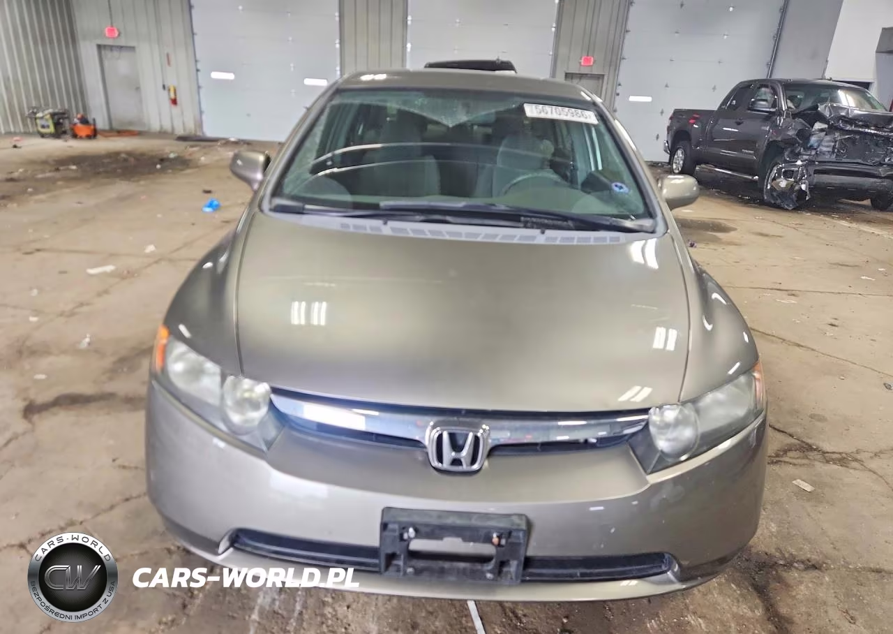 2008 Honda Civic Lx VIN:2HGFA16558H339202 - 5