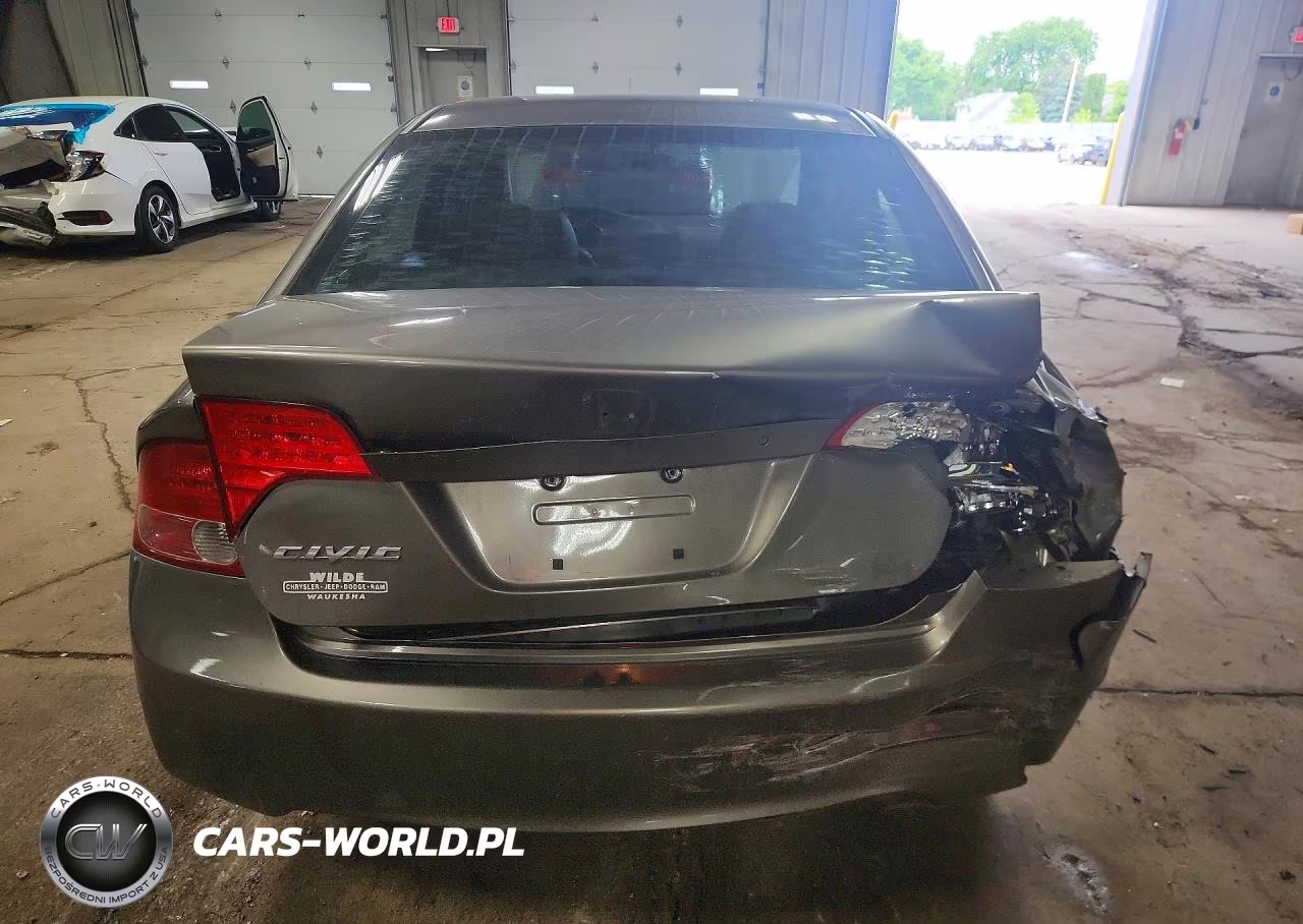 2008 Honda Civic Lx VIN:2HGFA16558H339202 - 6