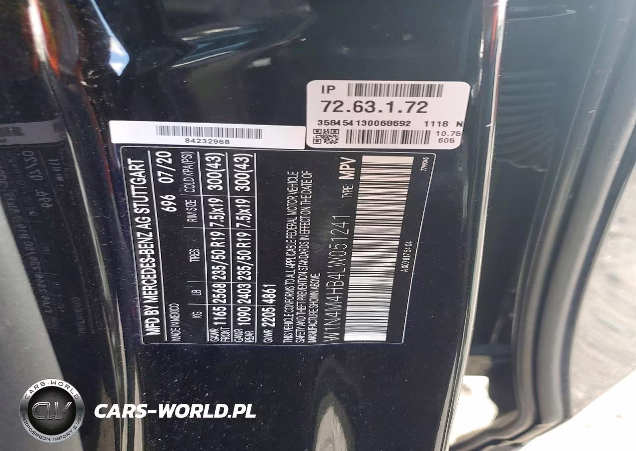 2020 Mercedes-Benz Glb 250 4Matic VIN:W1N4M4HB4LW051241 - 12