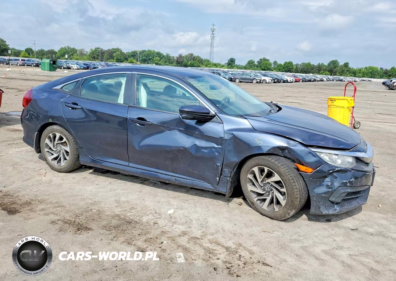 2017 Honda Civic Ex VIN:2HGFC2F70HH511217 - 4