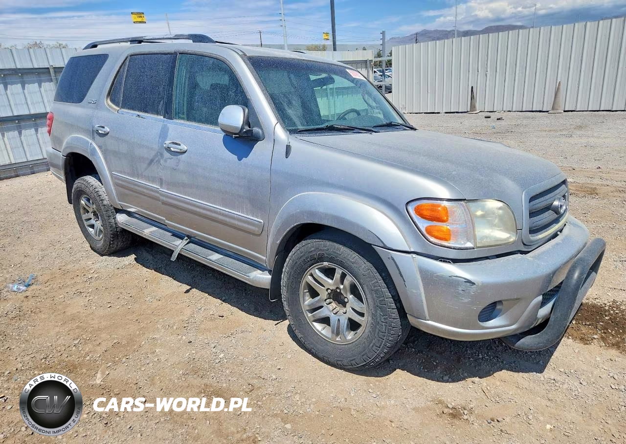 2001 Toyota Sequoia Sr5 VIN:5TDZT34A71S042490 - 4