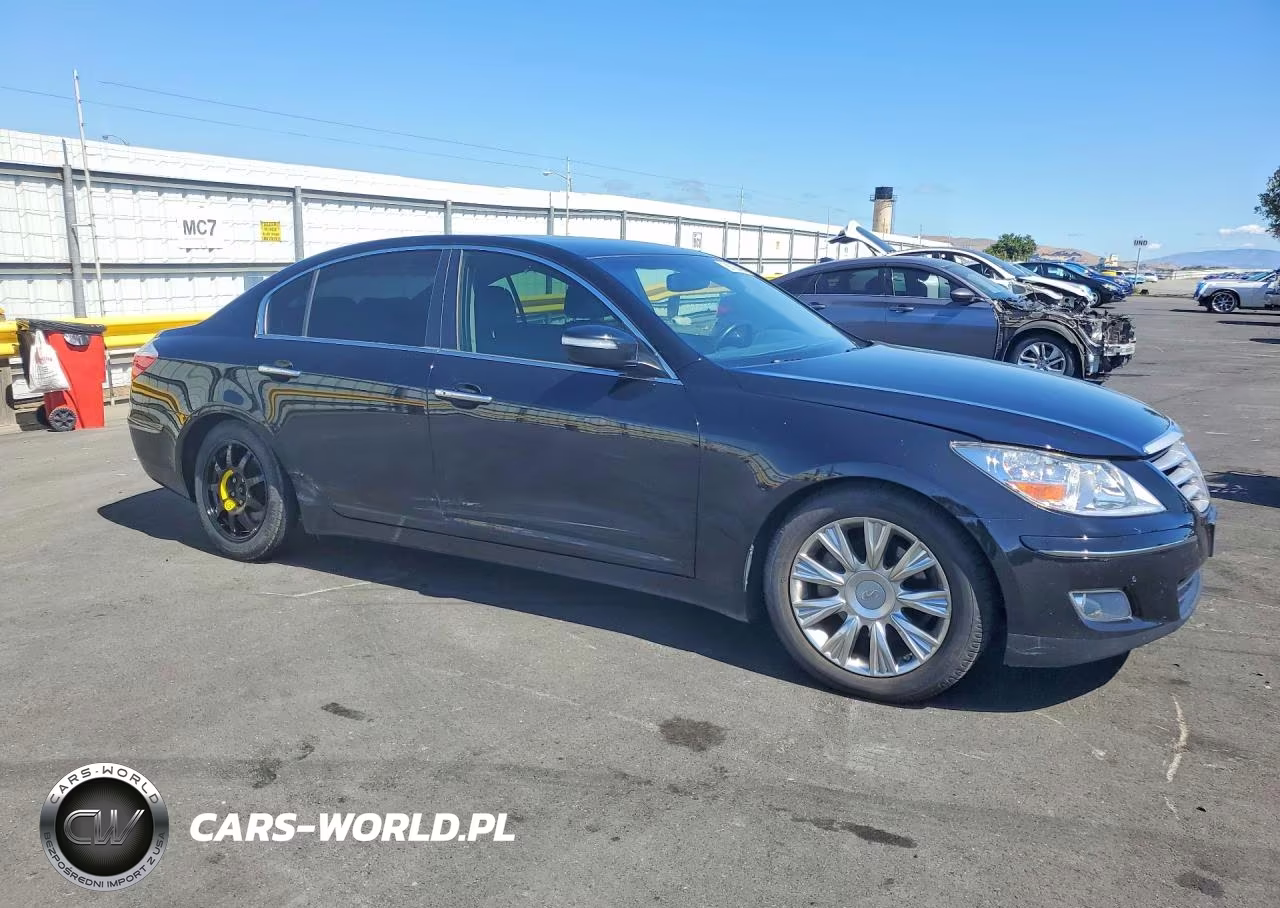 2009 Hyundai Genesis 3.8L VIN:KMHGC46E69U021775 - 4