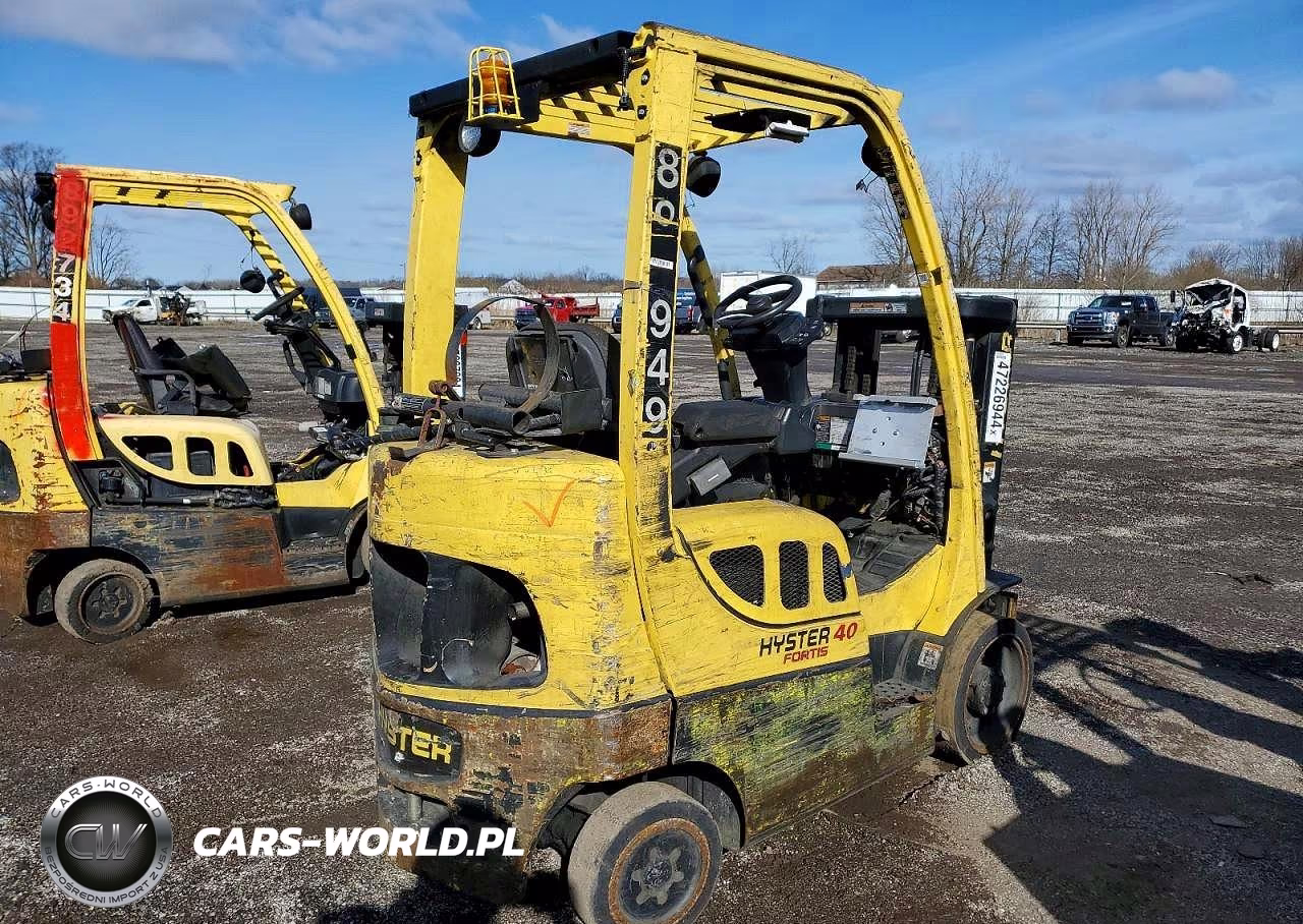2008 Hyster Forklift VIN:F187V14160F - 4