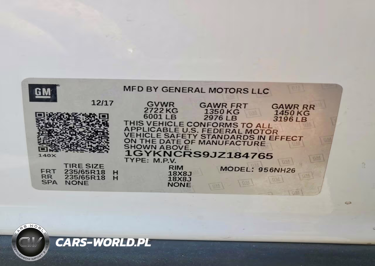 2018 Cadillac Xt5 Luxury VIN:1GYKNCRS9JZ184765 - 13