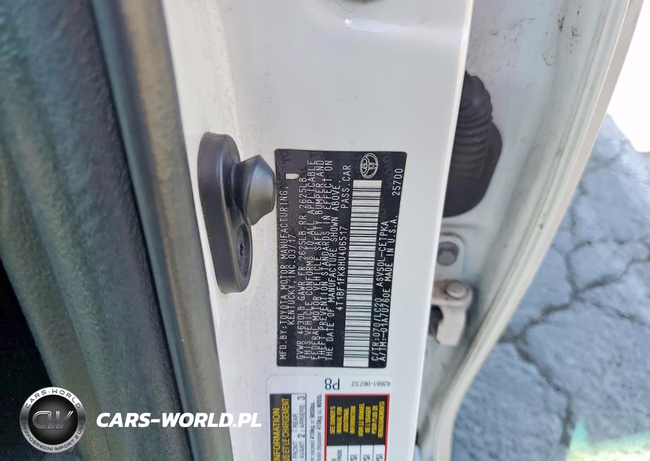 2017 Toyota Camry Xse VIN:4T1BF1FK8HU406517 - 12
