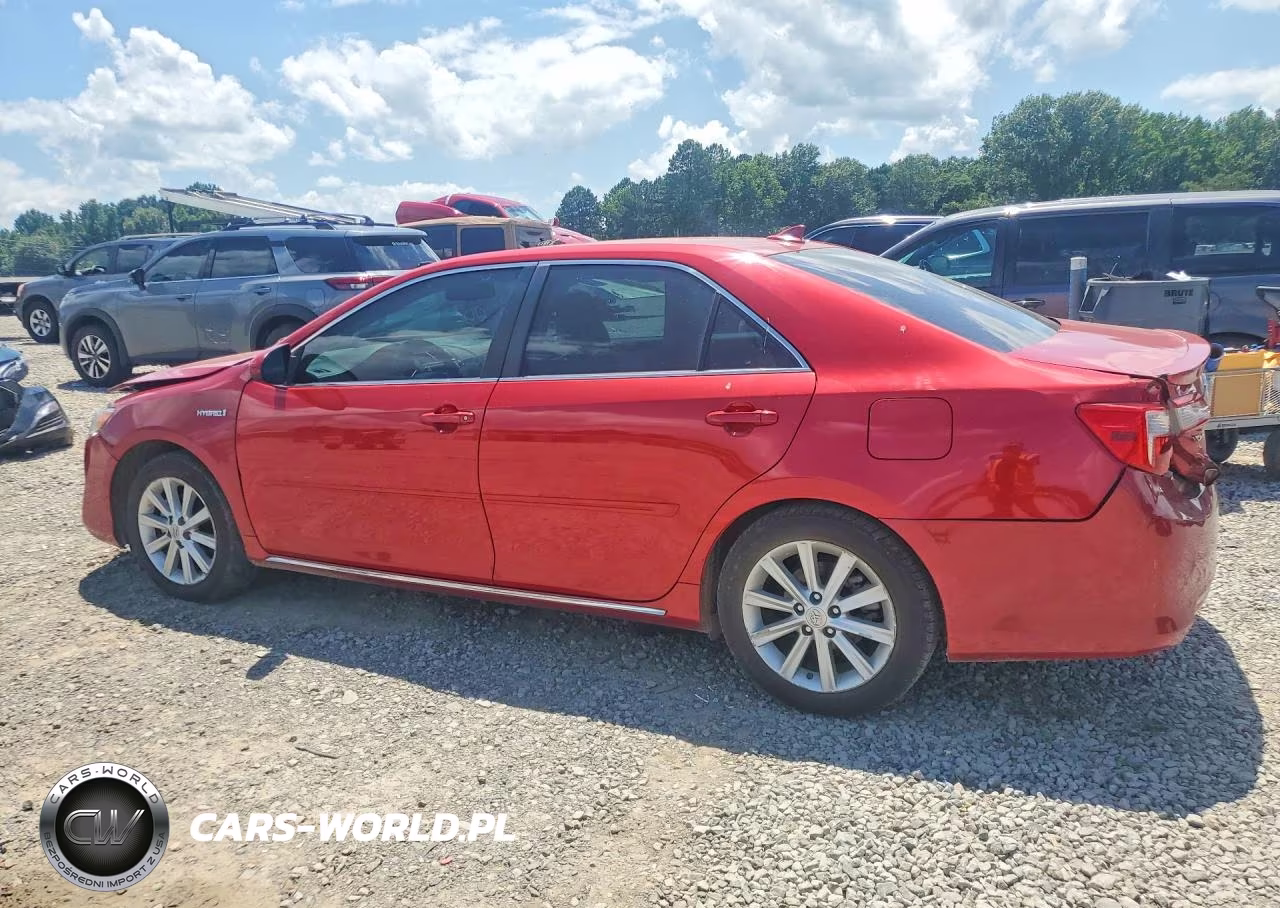 2012 Toyota Camry Hybrid Xle VIN:4T1BD1FK2CU054517 - 2