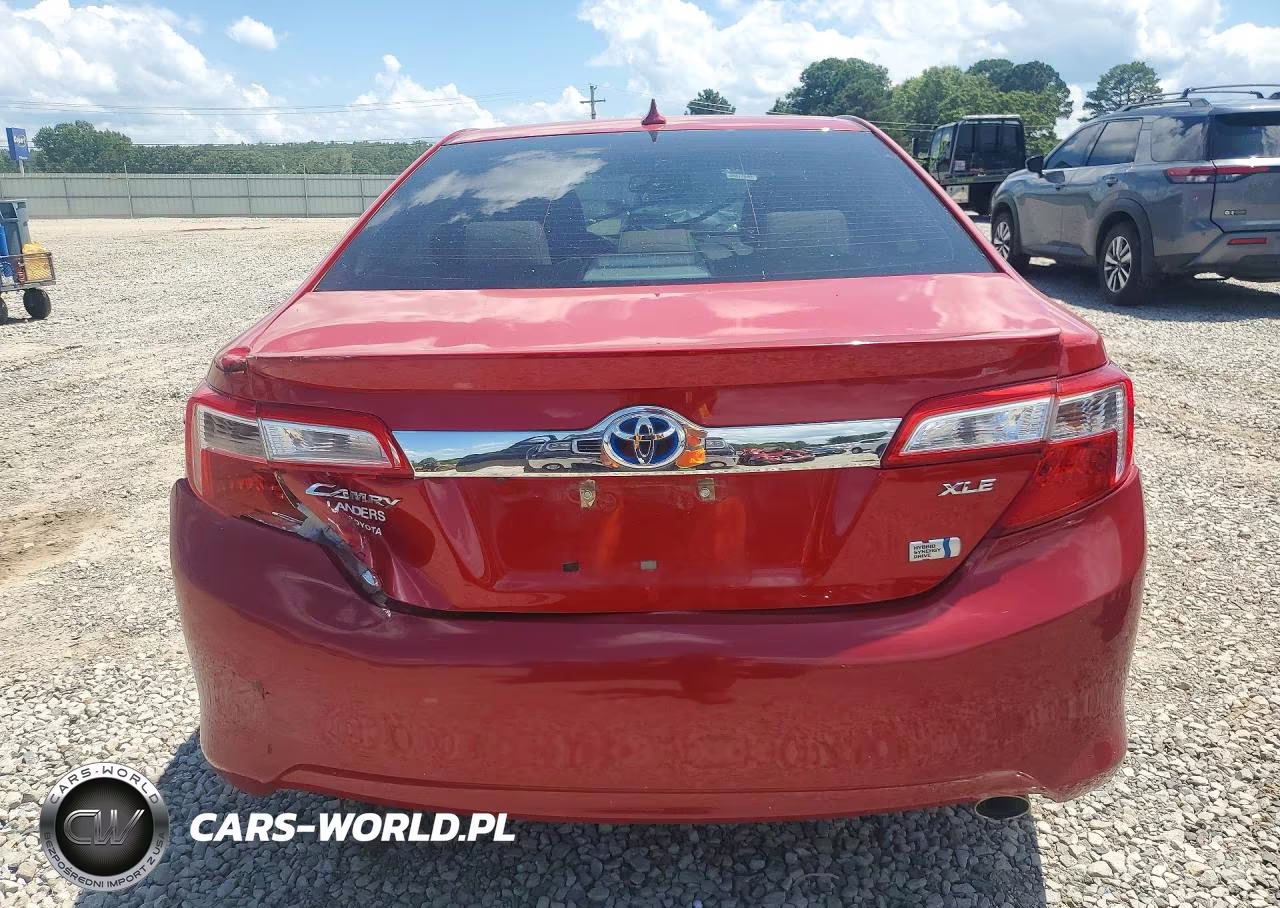 2012 Toyota Camry Hybrid Xle VIN:4T1BD1FK2CU054517 - 6