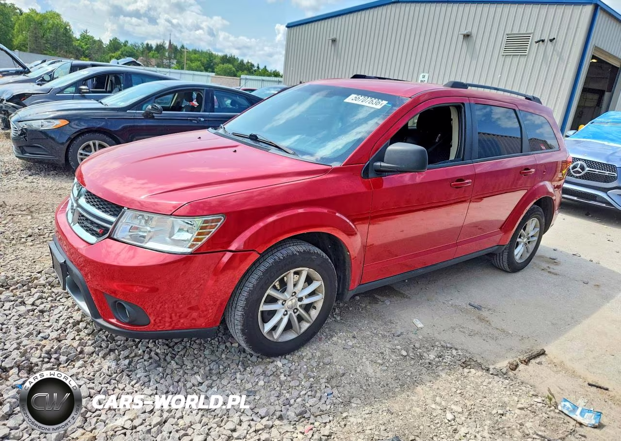 2017 Dodge Journey Sxt VIN:3C4PDDBG8HT574526 - 1