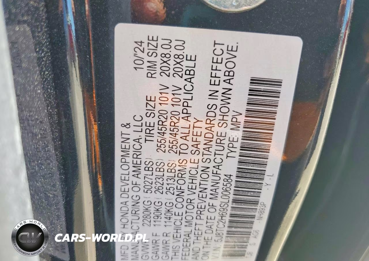 2025 Acura Rdx A-Spec VIN:5J8TC2H69SL006584 - 13