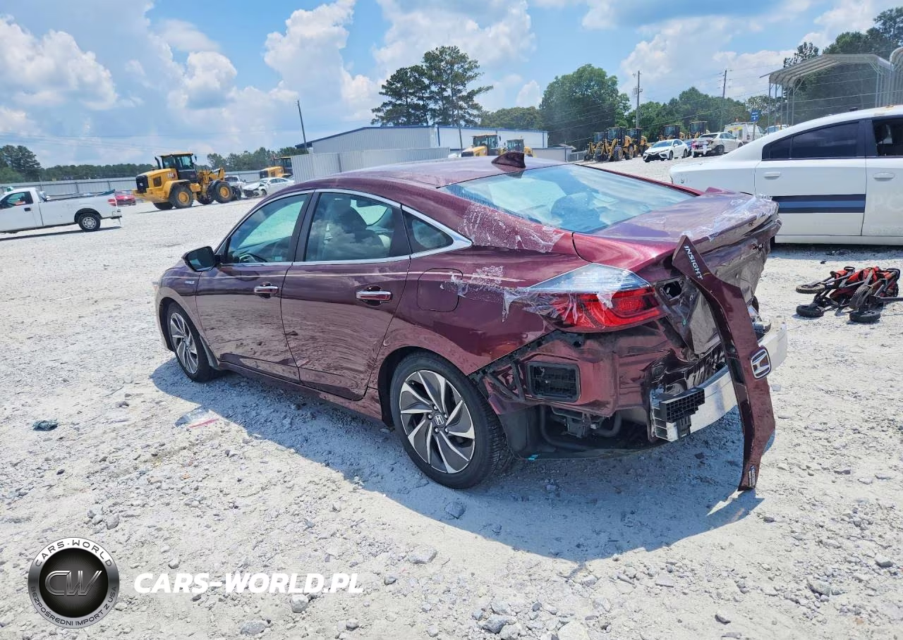 2019 Honda Insight Touring VIN:19XZE4F94KE030571 - 2
