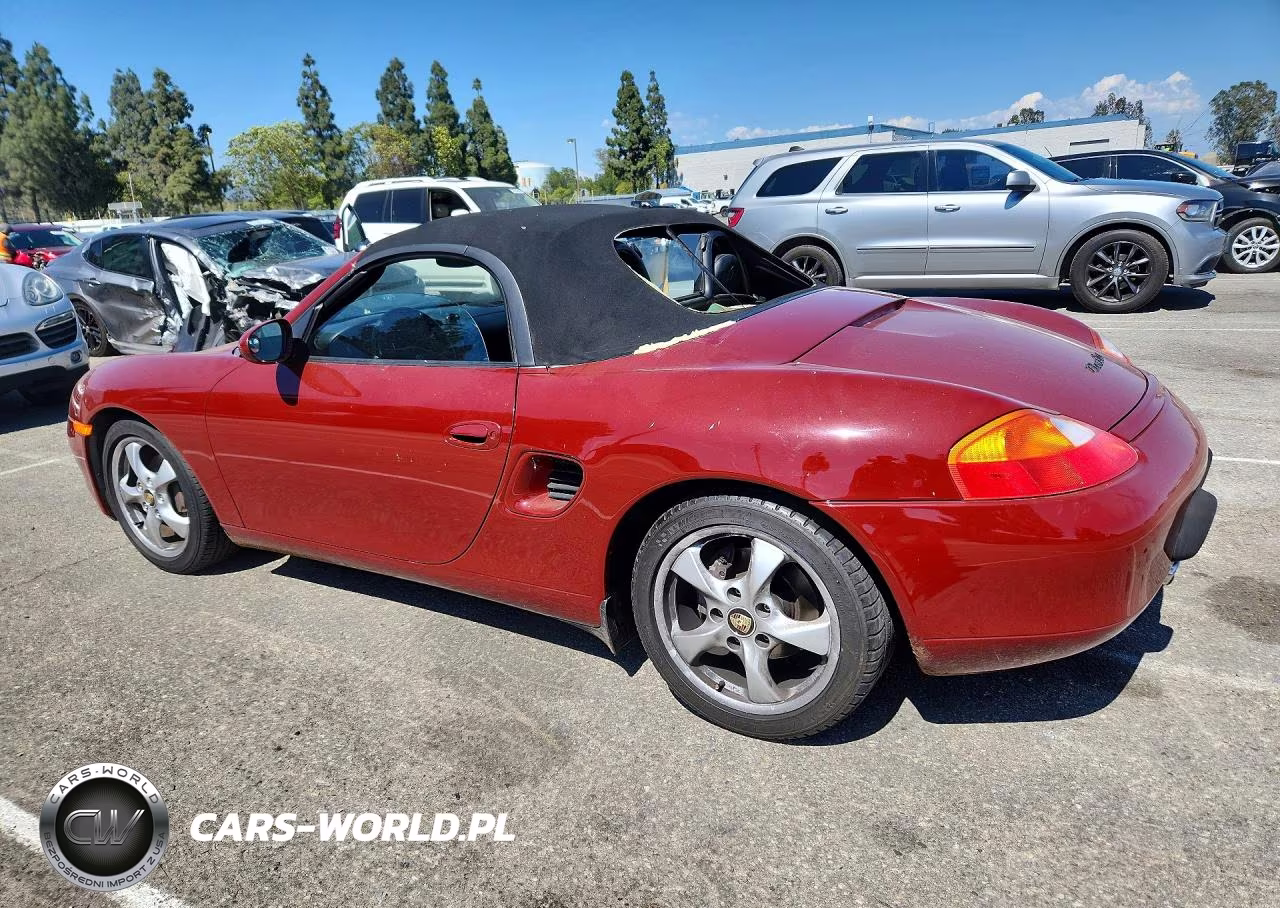 2001 Porsche Boxster VIN:WP0CA29861U625575 - 2