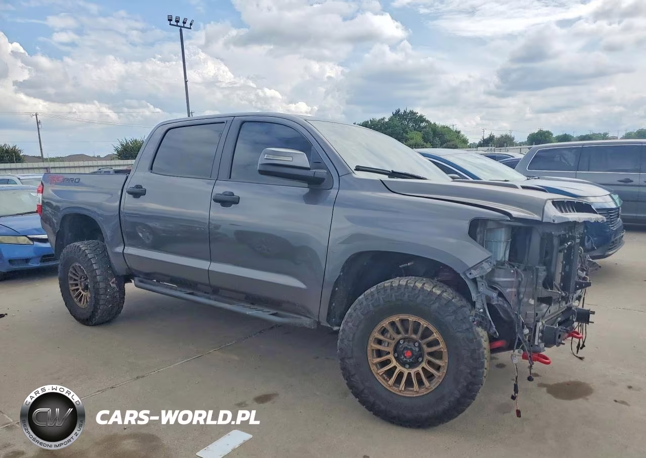 2021 Toyota Tundra Trd Pro VIN:5TFDY5F15MX026579 - 4